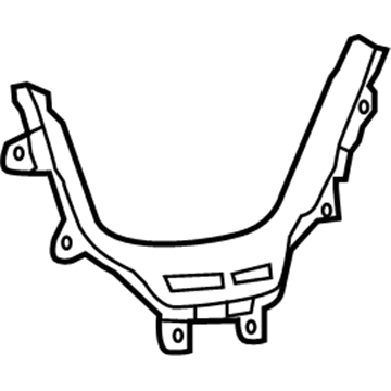 Mopar 5VF04DX9AA Bezel-Steering Wheel