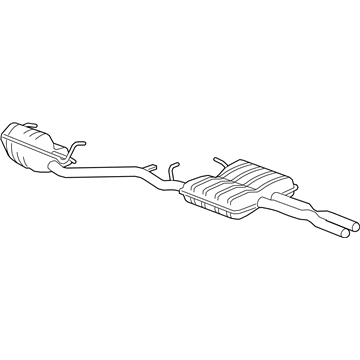 Mopar 5181994AH Exhaust Muffler And Resonator