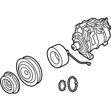 Jeep Wrangler A/C Compressor - 68292170AB