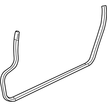 2013 Dodge Viper Weather Strip - 68141572AA