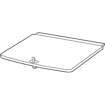 Mopar 5VW05LXHAA Cover-Rear Cargo Floor