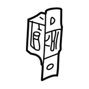 Mopar 55257206AB Rear Door Upper Hinge