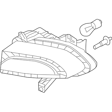 Mopar 68439336AA Lamp-Park And Turn Signal