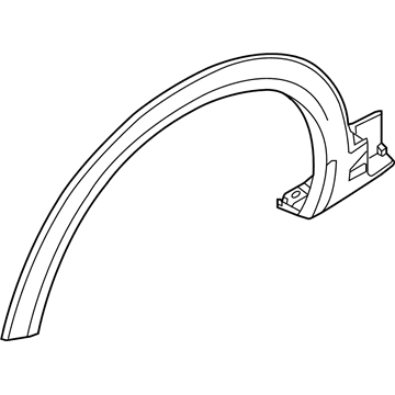 Mopar 6LR27LXHAA Molding-Fender