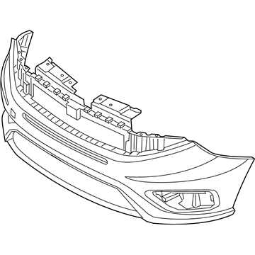 2018 Ram ProMaster City Bumper - 5YH04TZZAA