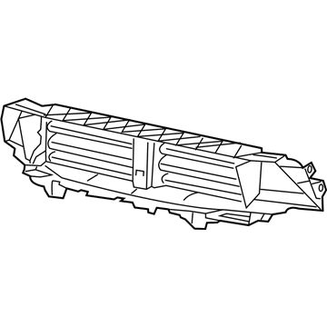 Mopar 68110263AA Grille-Active Shutter