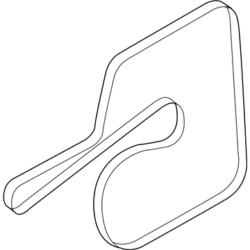 Dodge Charger Drive Belt - 5038725AA