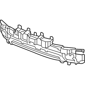 Mopar 68229062AA ABSORBER-Front Energy