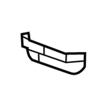 Mopar 68305245AA SPAT-Front FASCIA