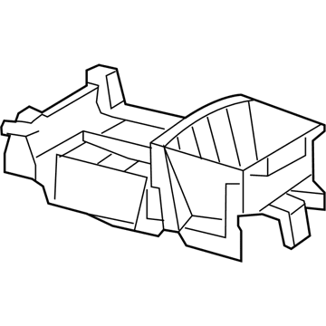 2016 Ram 4500 Center Console Base - 1NN14HL1AB