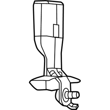 Mopar 5LA501D2AE Seat Belt Buckle Assembly