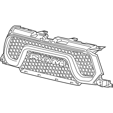 Mopar 68405010AA Grille-Radiator