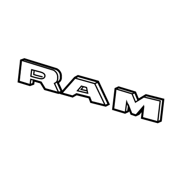 2019 Ram 1500 Emblem - 6QH08MS5AA
