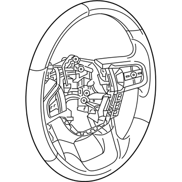 Ram 1500 Steering Wheel - 6XS002X7AB