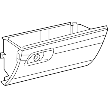 Mopar 6MA981XLAI Glove Box-Instrument Panel