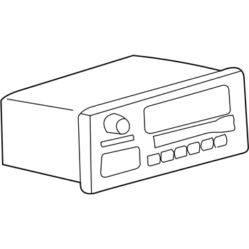 Mopar 4858541AD Radio-AM/FM With Cd And Cassette
