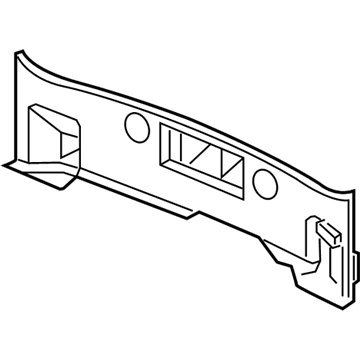 Mopar 1MD33DX9AB SCUFF Pad-Rear FASCIA