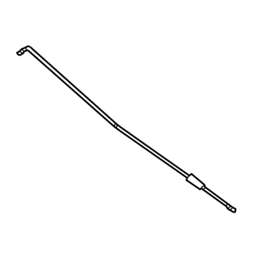 Mopar 68082114AA Hood Prop Rod