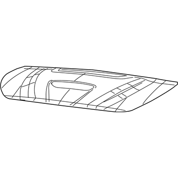 Mopar 68271554AA Hood Panel