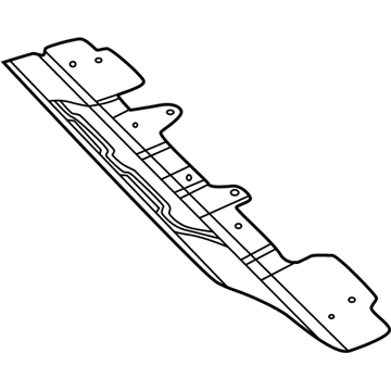 Mopar 68306725AB Belly Pan-Front