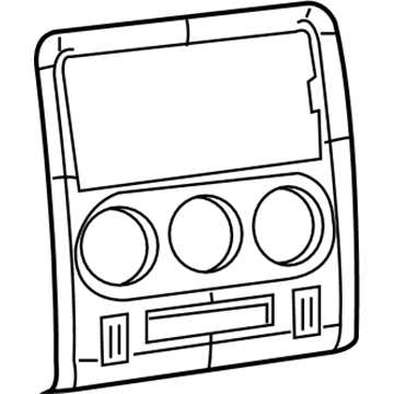 Mopar 68171884AA Bezel-Instrument Panel