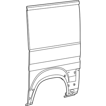 Mopar 68172652AA Panel-Body Side Aperture Outer