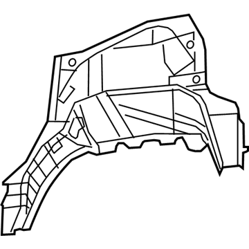 Mopar 68254307AA W/HOUSE-WHEELHOUSE Outer