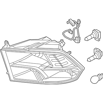 Mopar 68270496AD Park And Turn Headlamp