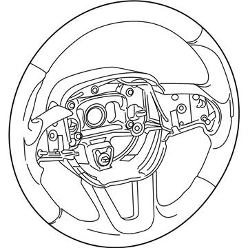 2020 Dodge Durango Steering Wheel - 6VD93YSAAA