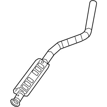 Mopar 68302553AB Exhaust Pipe