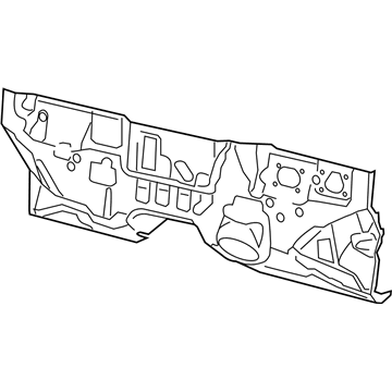 Mopar 68207172AF Dash Panel-Dash