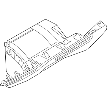 Jeep Glove Box - 5VV71LXHAA