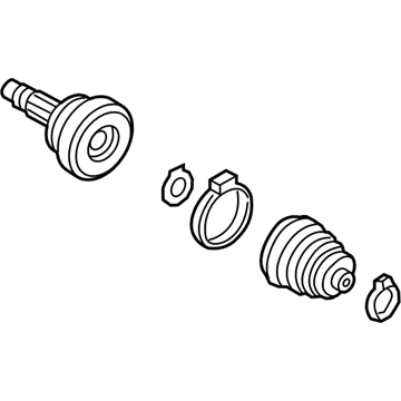 2020 Jeep Renegade CV Joint - 68275070AA