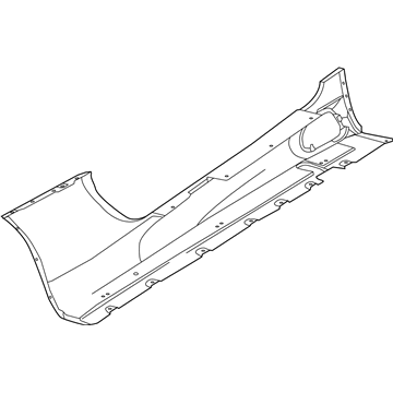 Mopar 68195687AE Panel-Side SILL