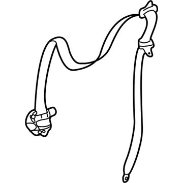 Mopar 5GU981L8AE Rear Outer Seat Belt