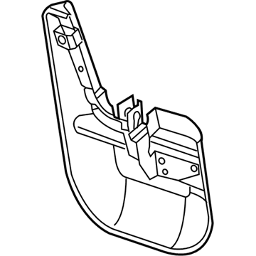 Mopar 1ZP08JXWAA SPAT-Front Fender