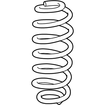 Jeep Cherokee Coil Springs - 68372947AA