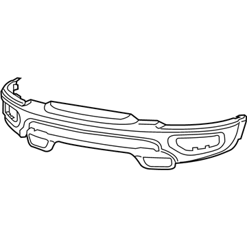 Mopar 5ZB45GXHAA Front Bumper