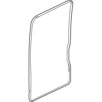 Mopar 68226111AB WEATHERSTRIP-Sliding Door