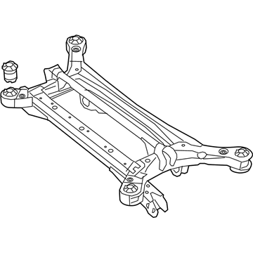 Mopar 68261559AF Frame-Rear Suspension