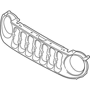 Mopar 5XB15LXHAA Grille-Radiator