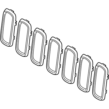 Mopar 5XB16XS9AA Trim Ring-Radiator Grille