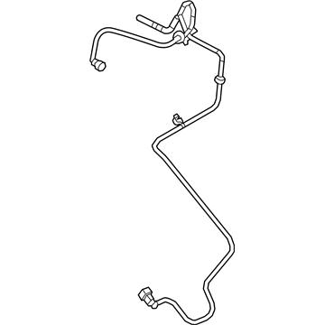 2019 Chrysler Pacifica Brake Booster Vacuum Hose - 68223529AC