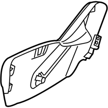 Mopar 5RT04DX9AB Shield-Seat