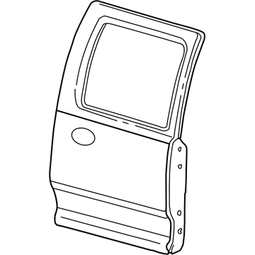 Mopar 55276119AD Door-Rear