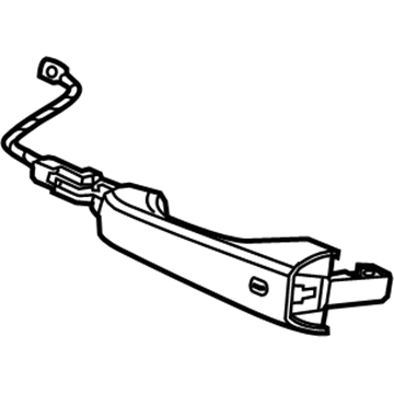 2016 Chrysler 300 Door Handle - 1RH64NRVAF