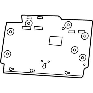 Mopar 68465612AA Seat Back