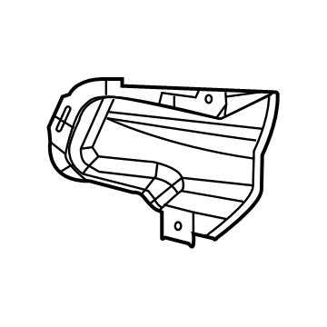 Mopar 68306594AB Air Duct Right