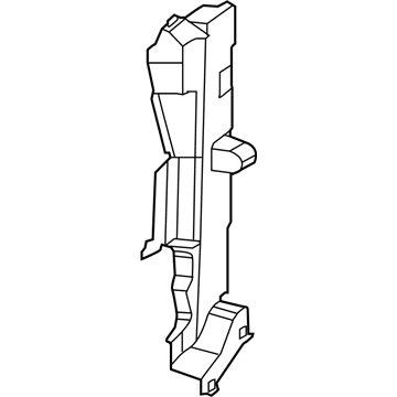 Mopar 68265878AA BAFFLE-Air Inlet