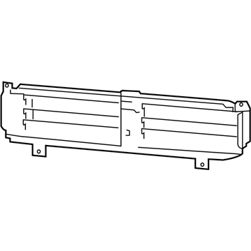 Mopar 68412008AA Grille-Active Shutter